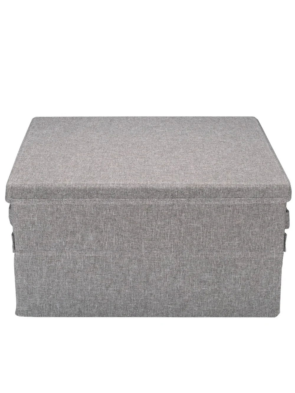 Allspace Collapsible Fabric Storage Organizer, 3 Pack Gray 15.5